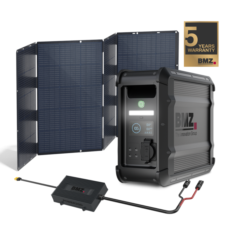 BMZ POWER2GO LIFE incl. MPPT & POWERPANEL