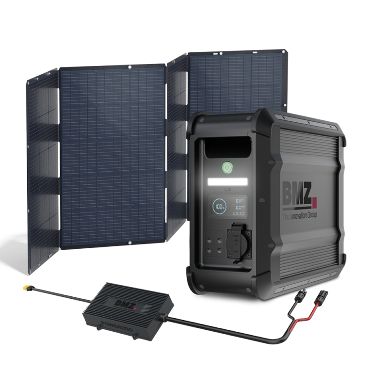 BMZ POWER2GO LIFE incl. MPPT & POWERPANEL